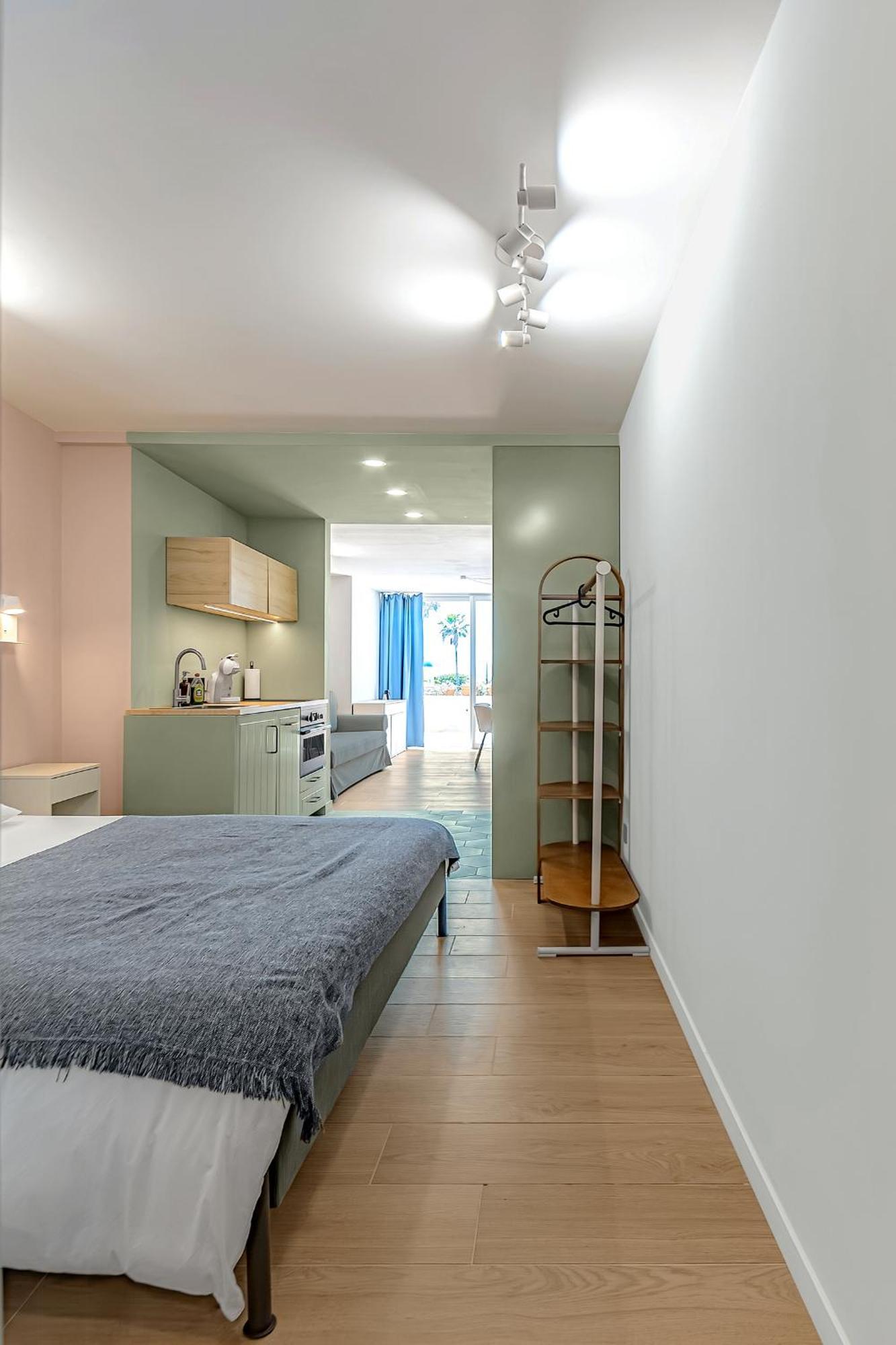 Newly Renovated Studio 2 Min From Playa La Arena Puerto de Santiago  Ngoại thất bức ảnh